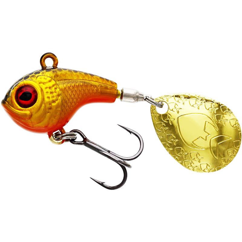 Lures Westin DROPBITE SPIN TAIL JIG 8G GOLD RUSH