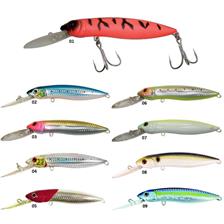 Lures Adam's POWER MINNOW F DR 12CM HIGH HG RED HEAD