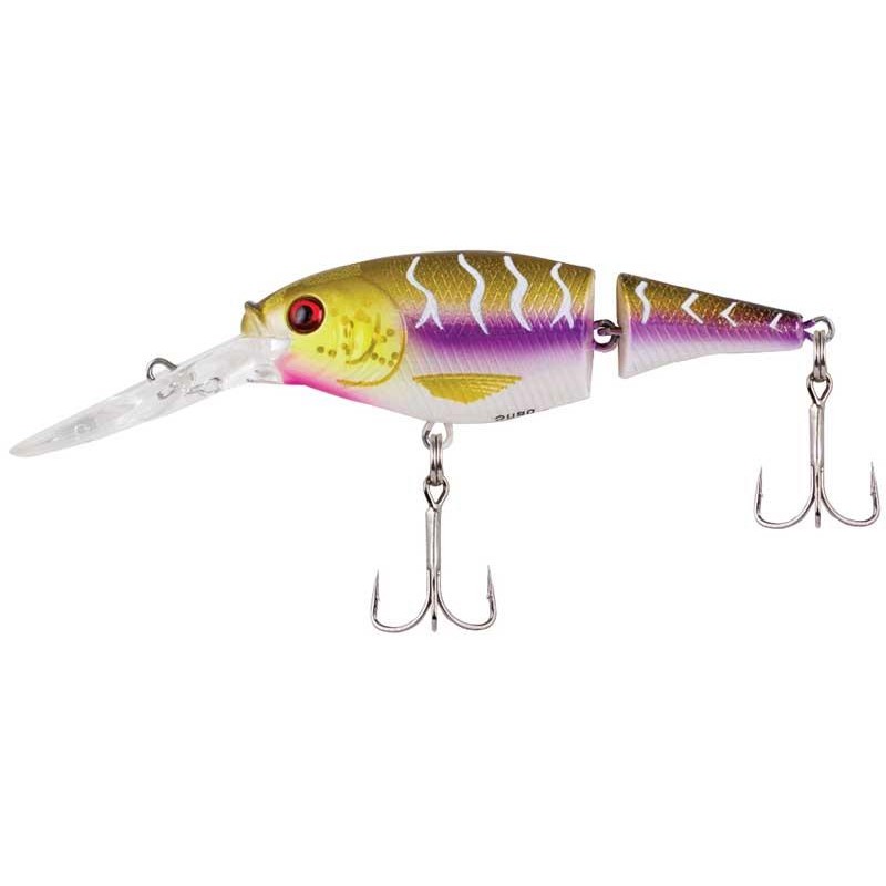 FLICKER SHAD JOINTED 5CM PURPLE TIGER