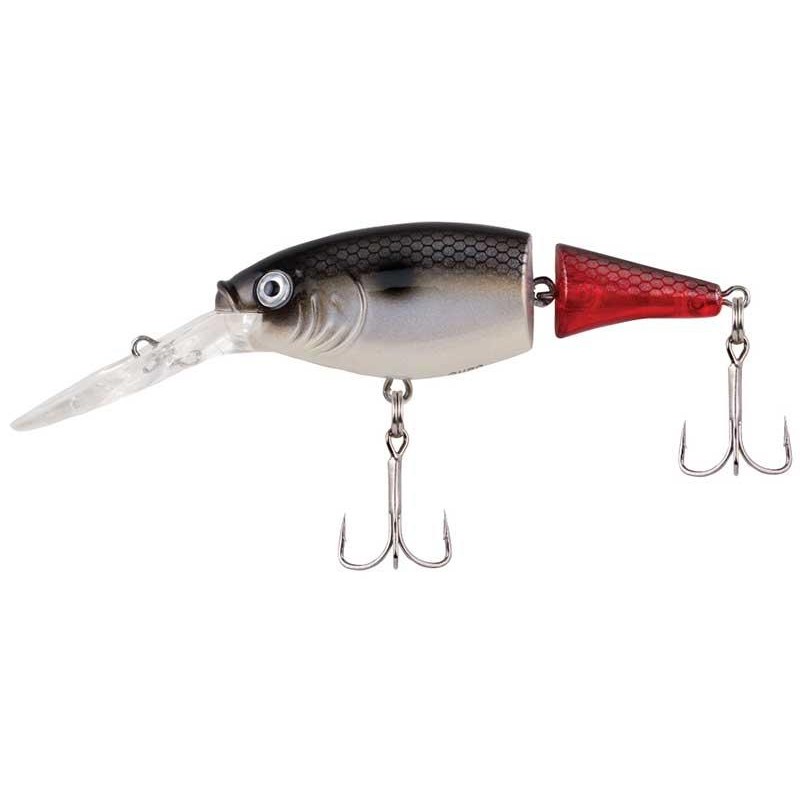 FLICKER SHAD JOINTED FIRE TAIL 7CM RED TAIL