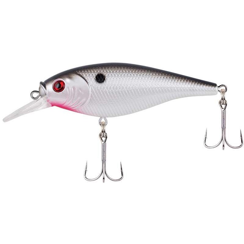 FLICKER SHAD SHALLOW 7CM PEARL WHITE