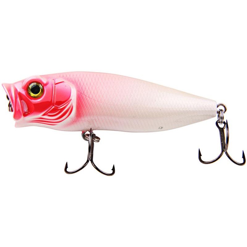 Lures Effzett FINESSE POPPERS 5.5CM RED HEAD
