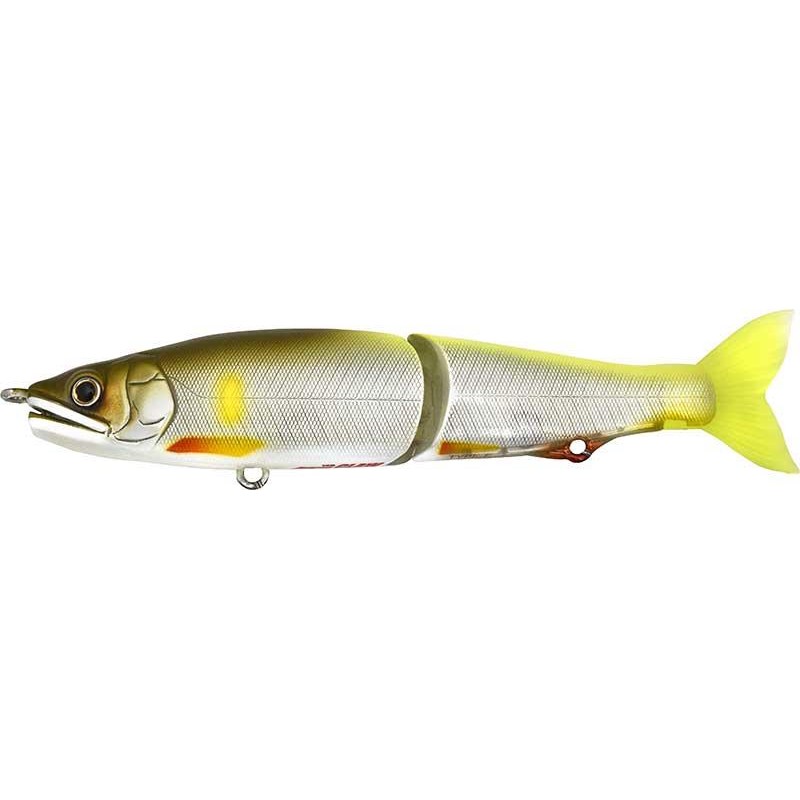 JOINTED CLAW 128 F 13CM FLASHING GM CHARTREUSE