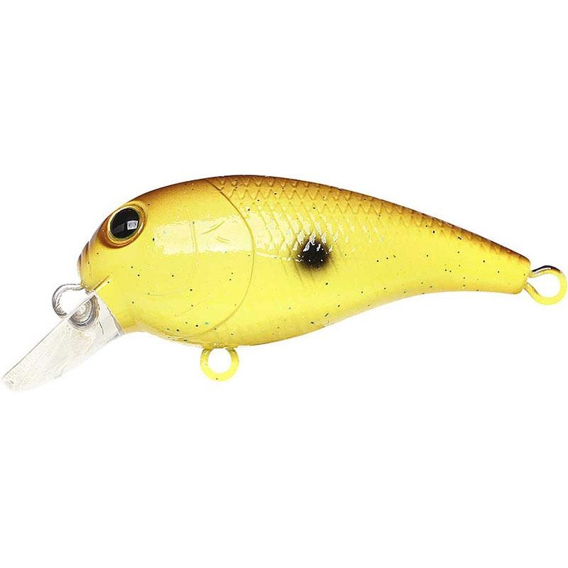 Lures Lucky Craft BEVY CRANK 45 SR 4.5CM CHARTREUSE ROOTBEER