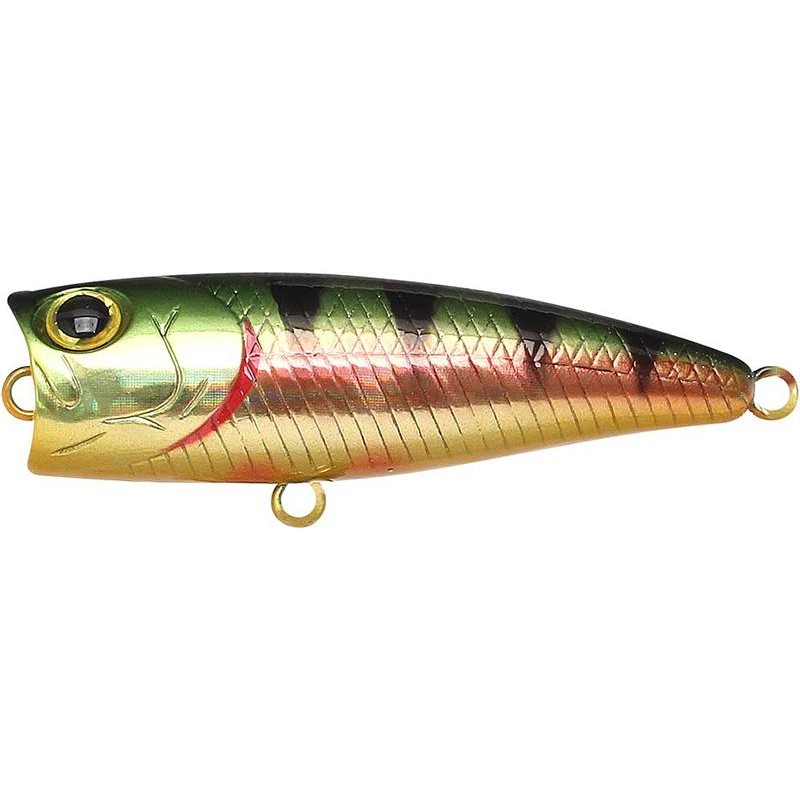 Lures Lucky Craft BEVY POPPER 50 AURORA GOLD NORTHERN PERCH