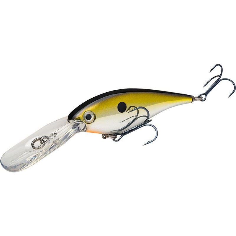 LUCKY SHAD 7.5CM GOLD BLACK BACK