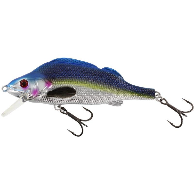 PERCY THE PERCH 10CM BLUE GLAMOUR