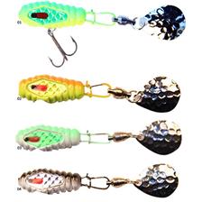 Leurres Blitz Lures TAIL SPIN 14G LIME BACK CHARTREUSE