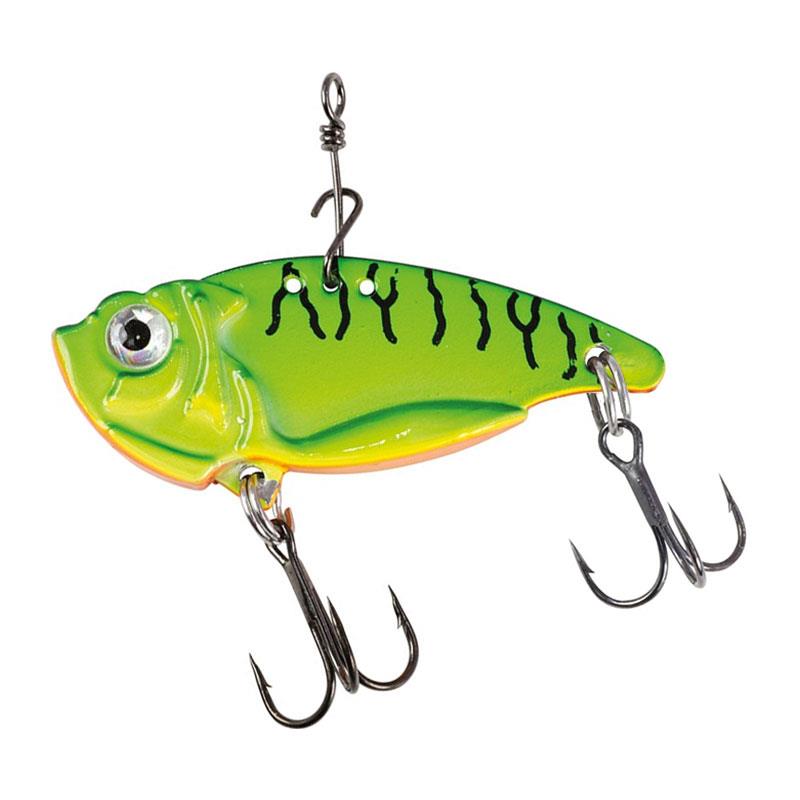 Leurres Scratch Tackle HONOR VIBE 21G FIRE TIGER DOS VERT