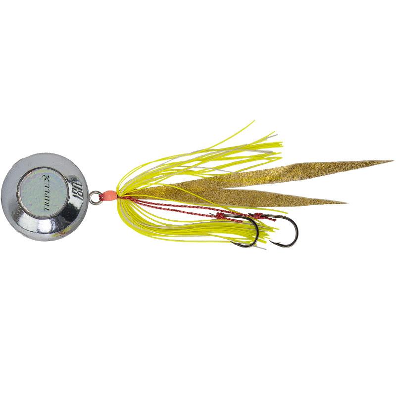 Lures Grauvell CROSS TWO TRIPLE 180G CHROME