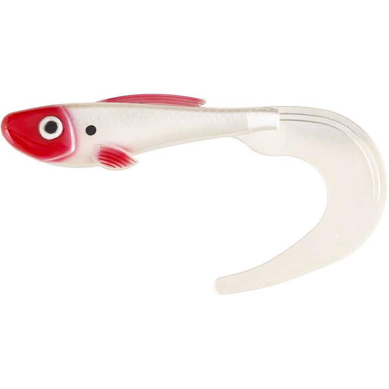 BEAST CURL TAIL 17CM RED HEAD