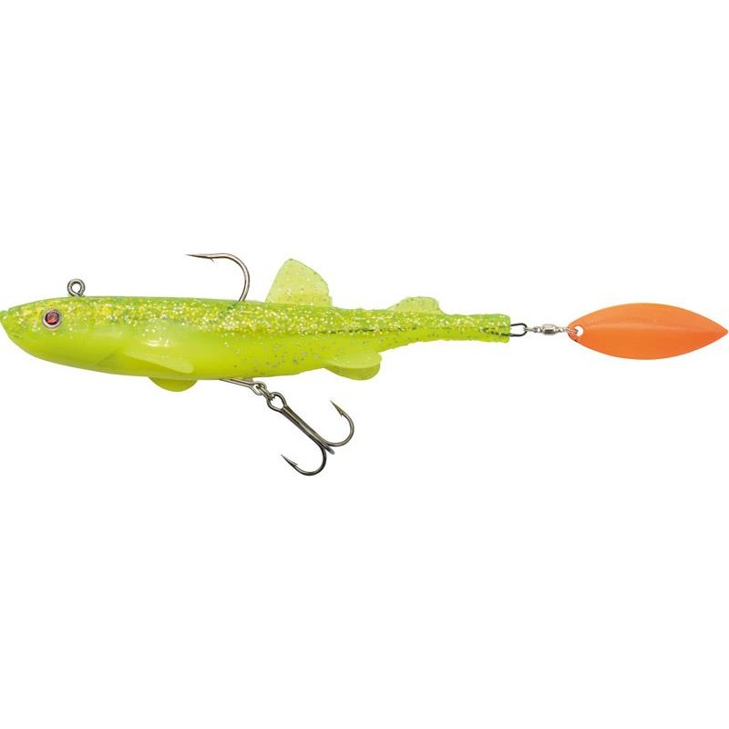 RUBBER DUCK SHAD 60G CHARTREUSE FLUO
