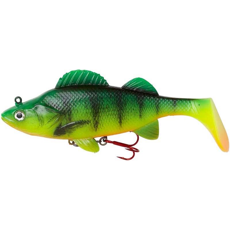 NATURAL PERCH PADDLE TAIL 14CM FIRE PERCH