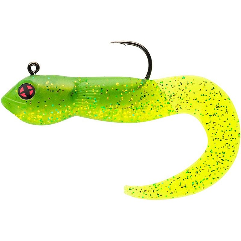 BARBAGRUB RIGGED 10.5CM GHOST LIME CHART