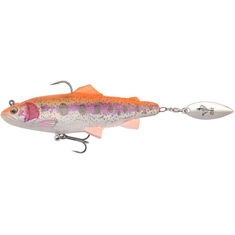 Lures Savage Gear 4D SPIN SHAD TROUT 11CM GOLDEN ALBINO