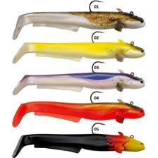 Lures Black Cat BABY CAT SHAD 18CM 05 75G - FLAMED BLACK
