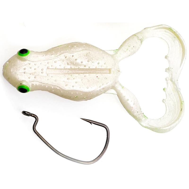 Lures Chasebaits FLEXI FROG 4CM PEARL WHITE