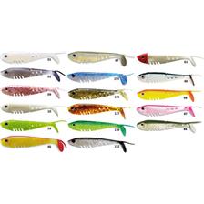 BUSTER SHAD 13CM BLANC TÊTE ROUGE