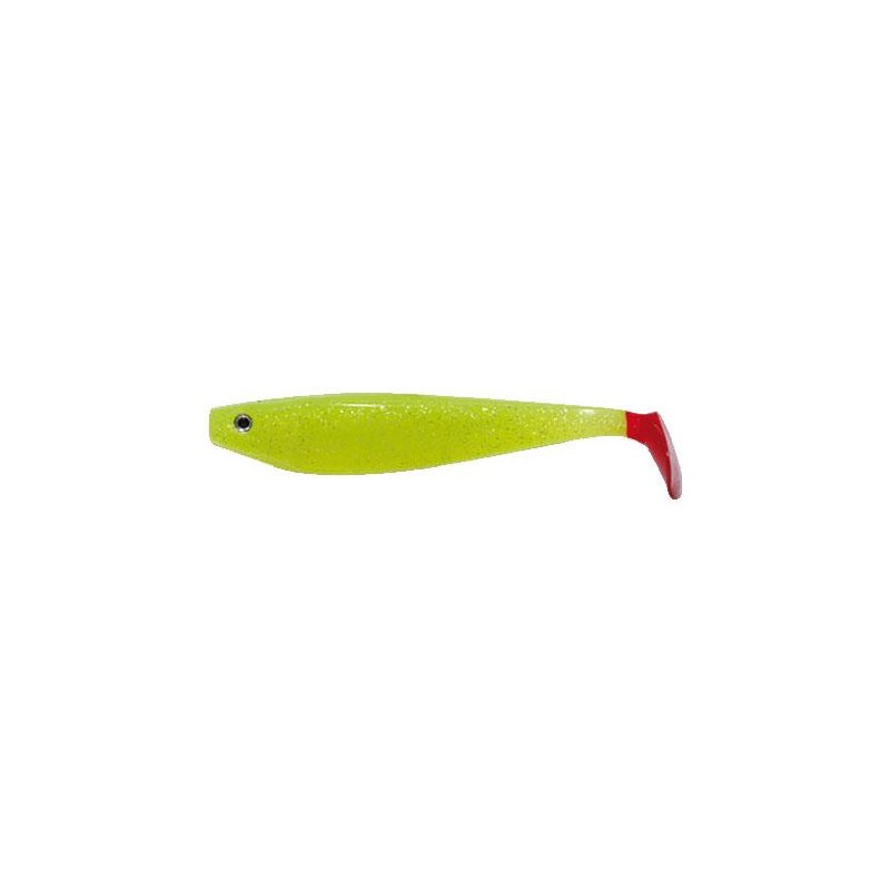 SHAD GT 15CM CHARTREUSE QUEUE ROUGE
