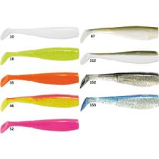 SWAT SHAD 9CM CHARTREUSE DOS ROUGE - 15G