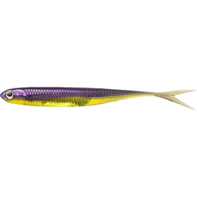 Lures Fish Arrow FLASH J SPLIT 10CM PURPLE WINNIE-SILVER