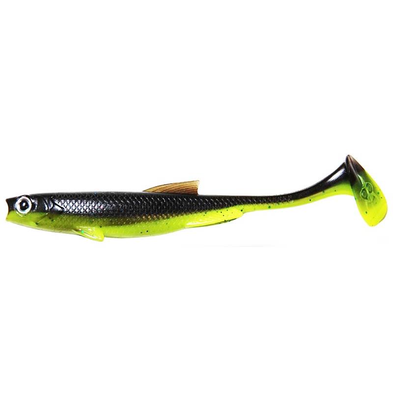 Lures Fishing Ghost RENKY SHAD 12CM CHOCO CHARTREUSE