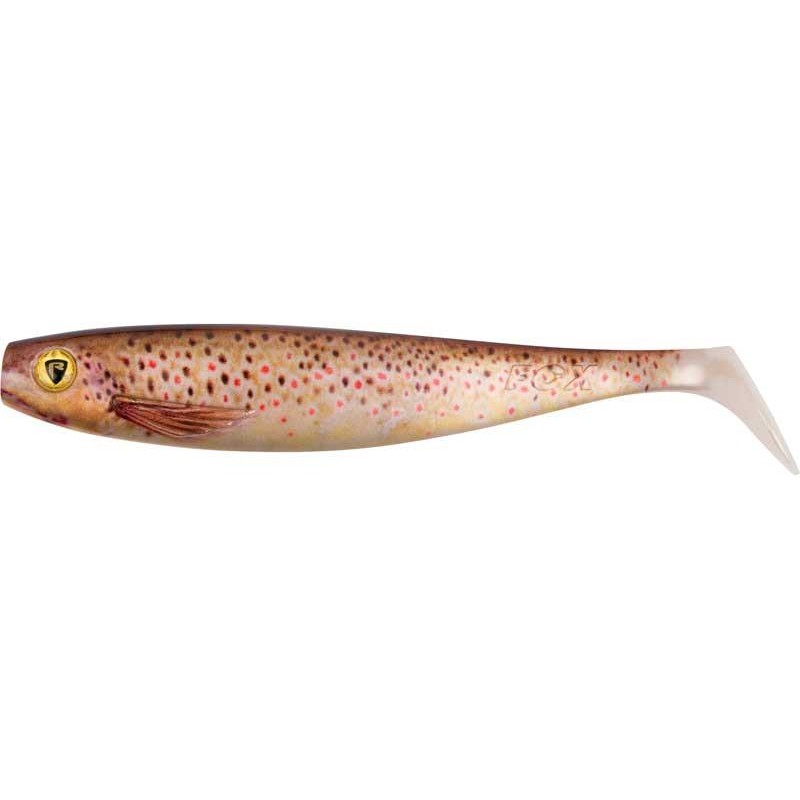 Lures Fox Rage PRO SHAD NATURAL CLASSIC II 10CM SUPER NATURAL BROWN TROUT