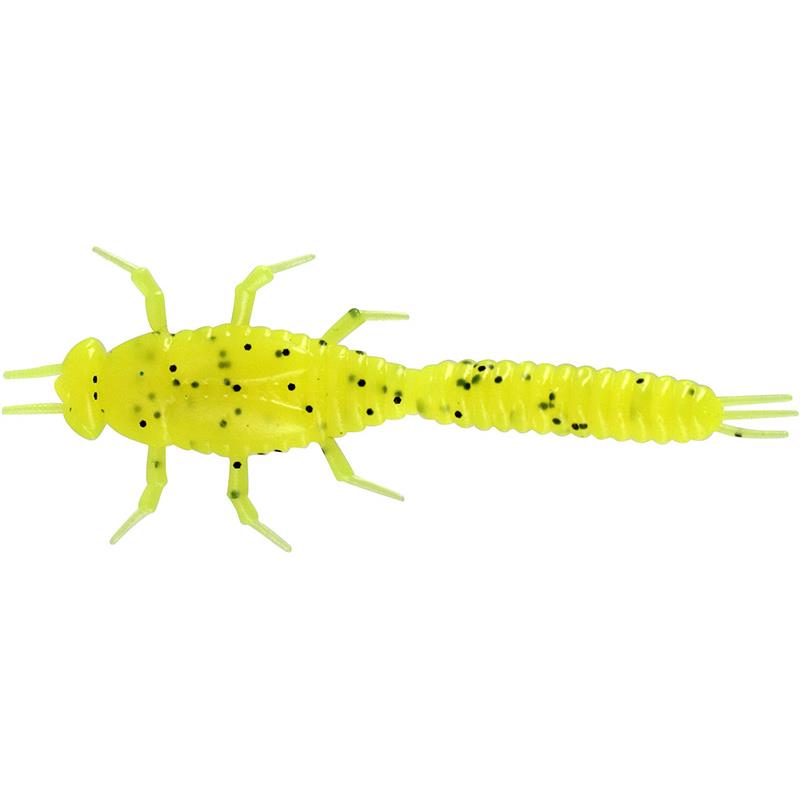 Leurres Illex MAGIC MAY FLY 6.5CM CHARTREUSE PEPPER