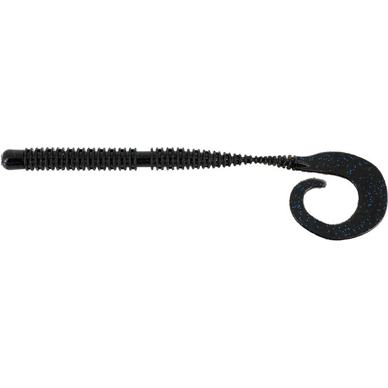 MAGIC RING CURLY WORM 6" MAGIC RING CURLY WORM 6 15CM BLACK BLUE
