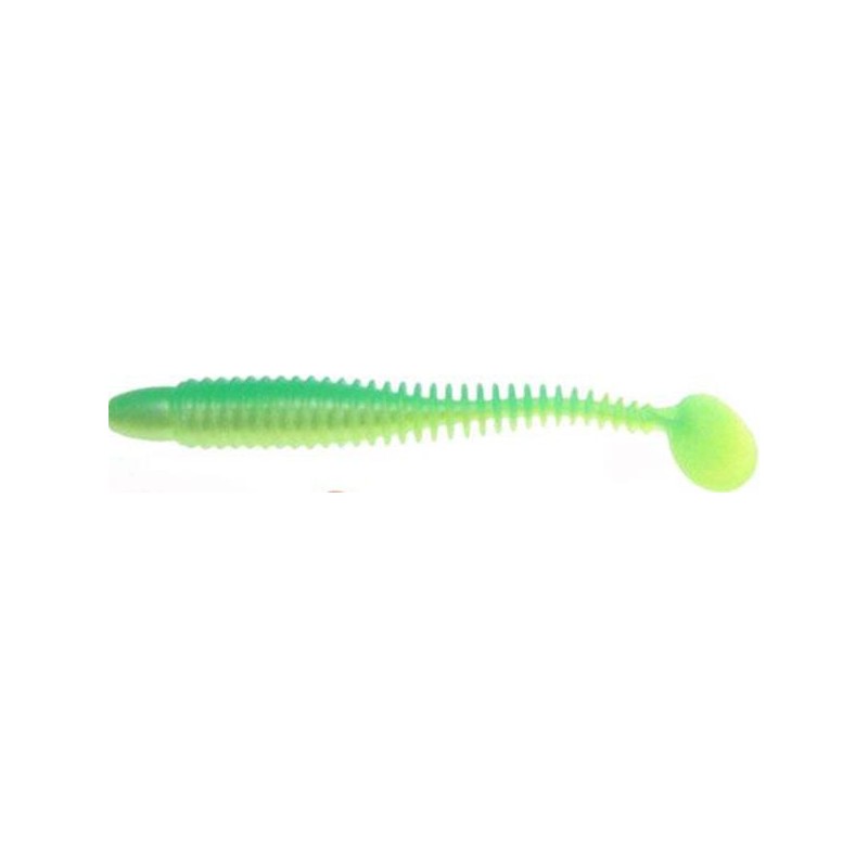 Lures Lunker City SWIMMING RIBSTER 10CM LIMETREUSE