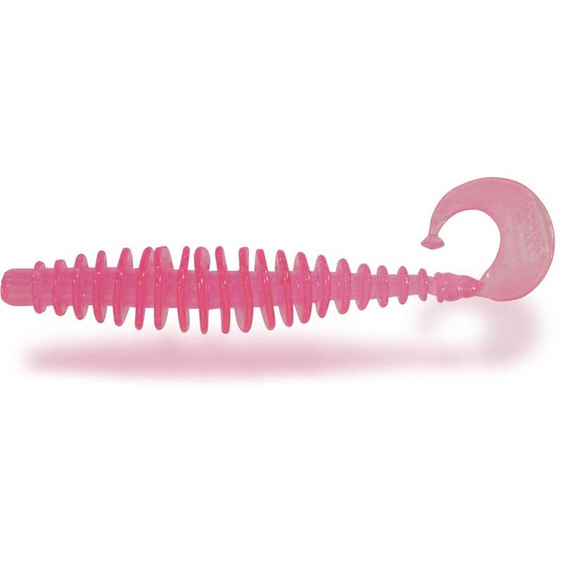 T WORM TWISTER 5.5CM ROSE FLUO