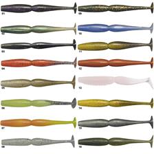 Lures Megabass SPINDLE WORM 5" SPINDLE WORM 5 125MM GLOW SHIRASU