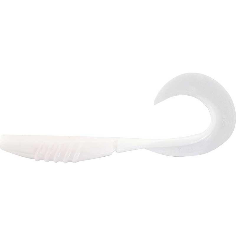 X LAYER CURLY 17CM SOLID WHITE