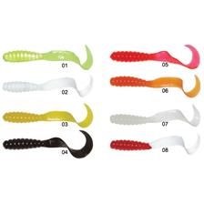 Lures Mister Twister Baits MEENY 8CM BLANC