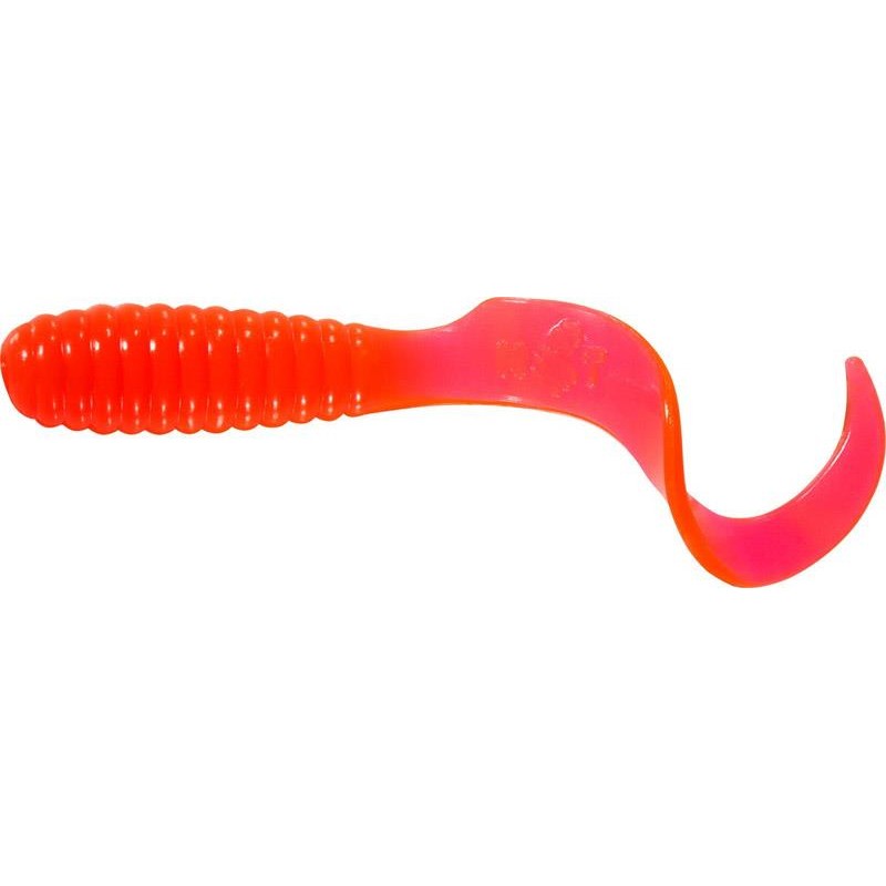 Lures Mister Twister Baits TEENY 5CM OU 100 ROUGE