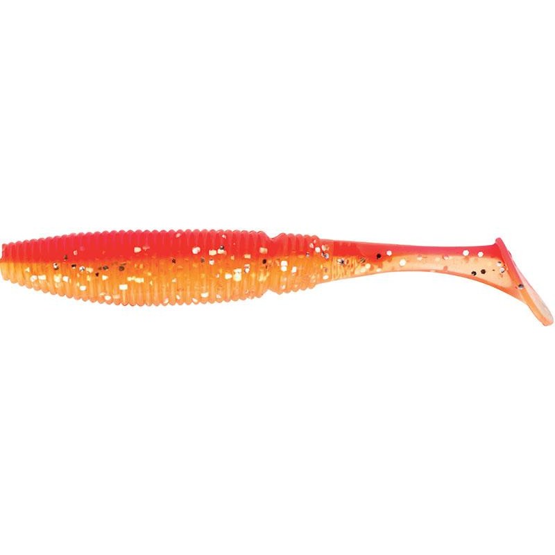 SLIT SHAD 15CM FIRE CHARTREUSE