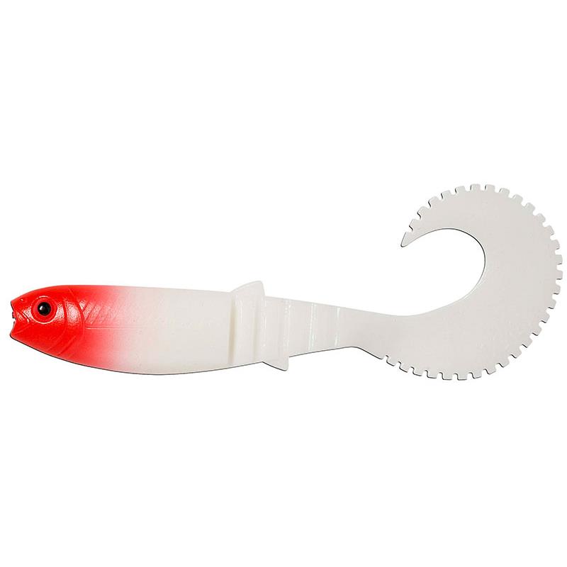 Lures Savage Gear CANNIBAL CURL TAIL 10CM RED HEAD