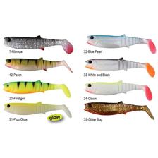 Lures Savage Gear CANNIBAL SHAD 12.5CM 33 WHITE AND BLACK - WHITE-BLACK