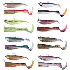 CUTBAIT HERRING PADDLE AND CURL TAIL COMBO PACK CUTBAIT HERRING PADDLE AND CURL TAIL COMBO 20CM COALFISH