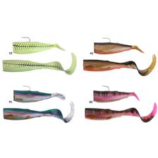 CUTBAIT HERRING SPARE TAILS 20CM GREEN GLOW