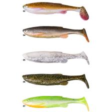 Lures Savage Gear FAT T TAIL MINNOW BULK 7.5CM FLUO GREEN SILVER