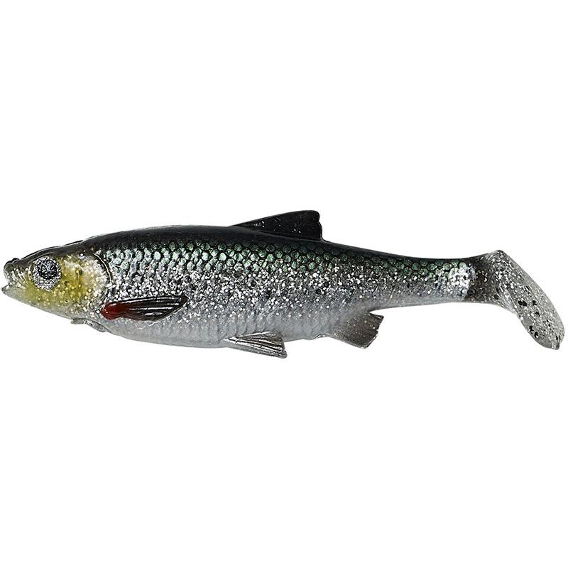 LB 3D ROACH PADDLE TAIL 12.5CM GREEN SILVER