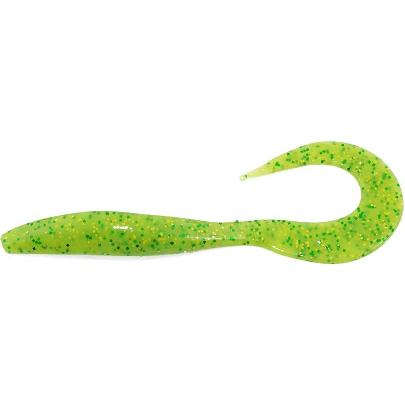 Lures Sawamura ONE UP CURLY 5" ONE UP CURLY 5 11CM CHARTREUSE