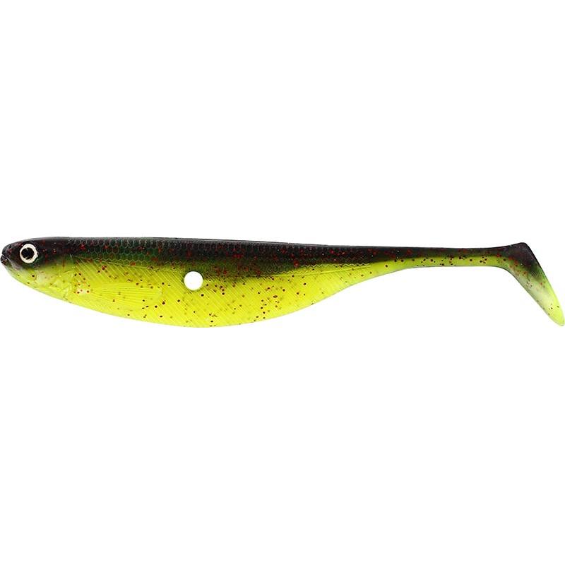 Lures Westin SHADTEEZ HOLLOW 12CM BLACK CHARTREUSE