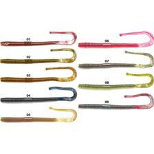 Lures Xcite Baits RAPTOR TAIL WORM 18CM CHARTREUSE LAMININATE