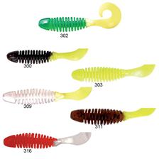 Leurres YUM WOOLY CURLTAIL 3.8CM 300 FIREFLY
