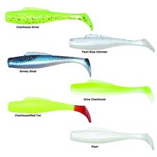 MINNOWZ 3'' CHARTREUSE/RED TAIL - CHARTREUSE-RED TAIL