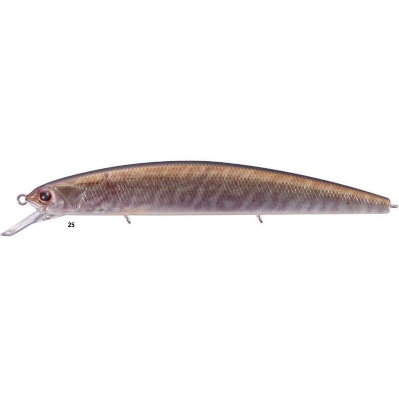 Lures O.S.P RUDRA 130 LEURRE SUSPENDING 13CM REAL BABY PIKE