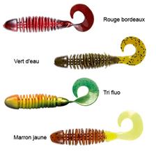 Lures YUM WOOLY CURLTAIL ROUGE BORDEAUX