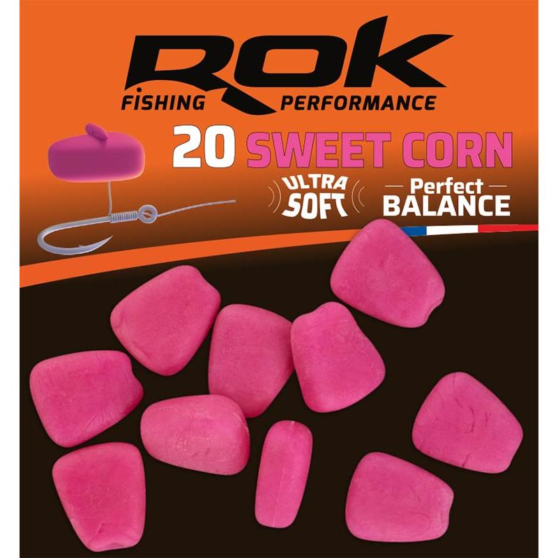 Baits & Additives Rok Fishing ULTRA SOFT SWEET CORN PERFECT BALANCE ROSE